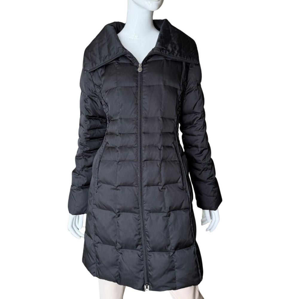 Laundry By Shelli Segal Black Puffer Coat Size Large - Picture 7 of 7